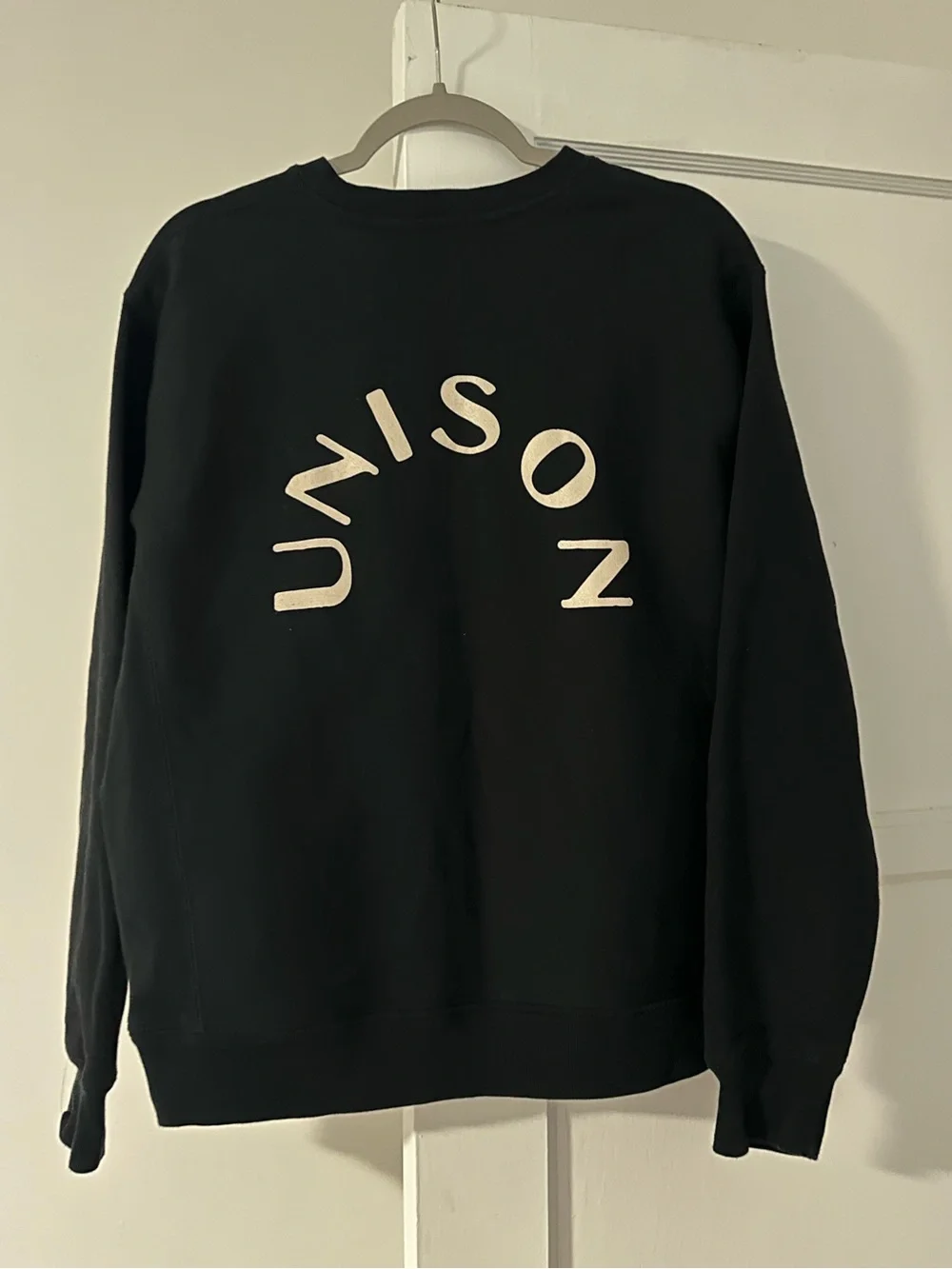Unison Made in USA Crewneck Sweatshirt — LAAC - Size M | Black